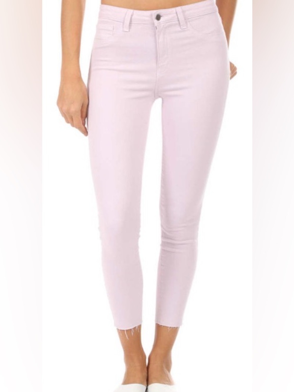 L’agence Margot Pink High-Rise Skinny Jeans